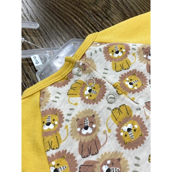 2 Rompers by Little Beginnings (Lion Print) - Picture 4 of 5